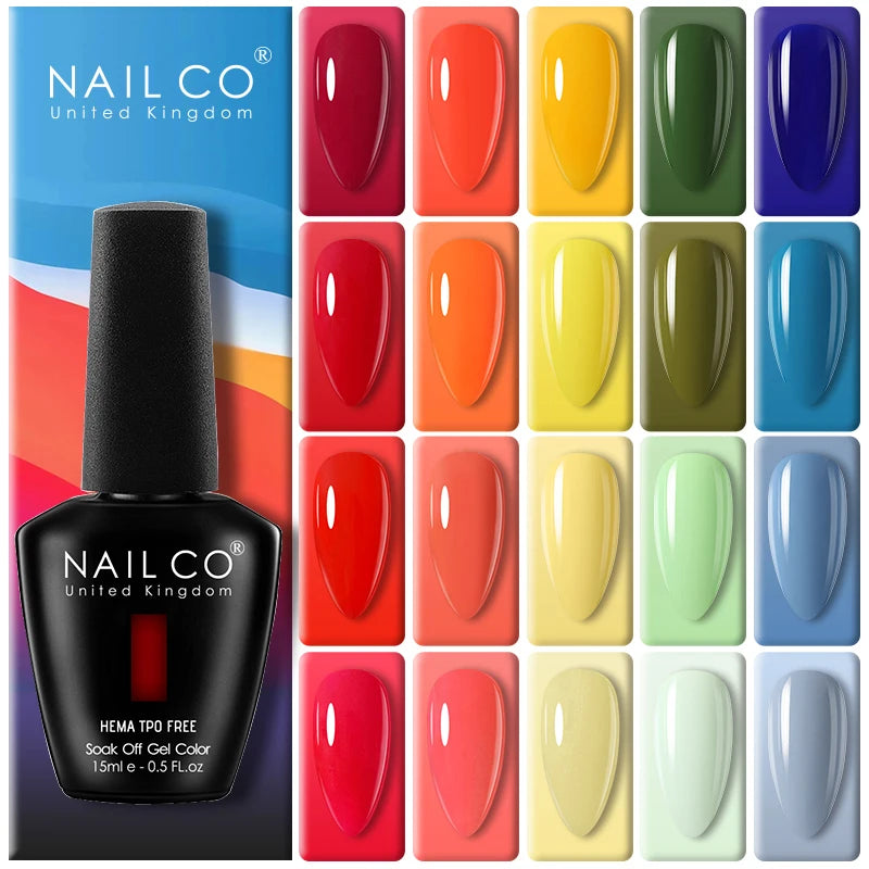Premium HEMA-FREE Gel Polish - Professional Salon Color Series