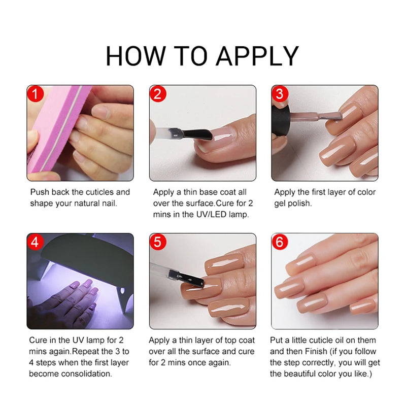 Premium HEMA-FREE Gel Polish - Professional Salon Color Series