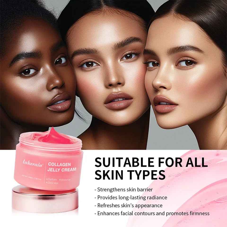 lakerain 24h Glass Skin Collagen Jelly Cream - Firming & Instant Glow