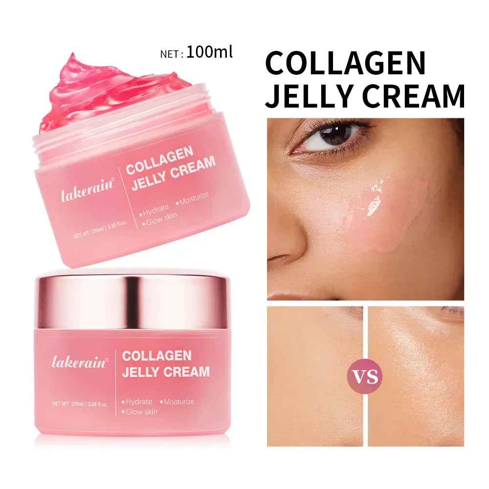 lakerain 24h Glass Skin Collagen Jelly Cream - Firming & Instant Glow