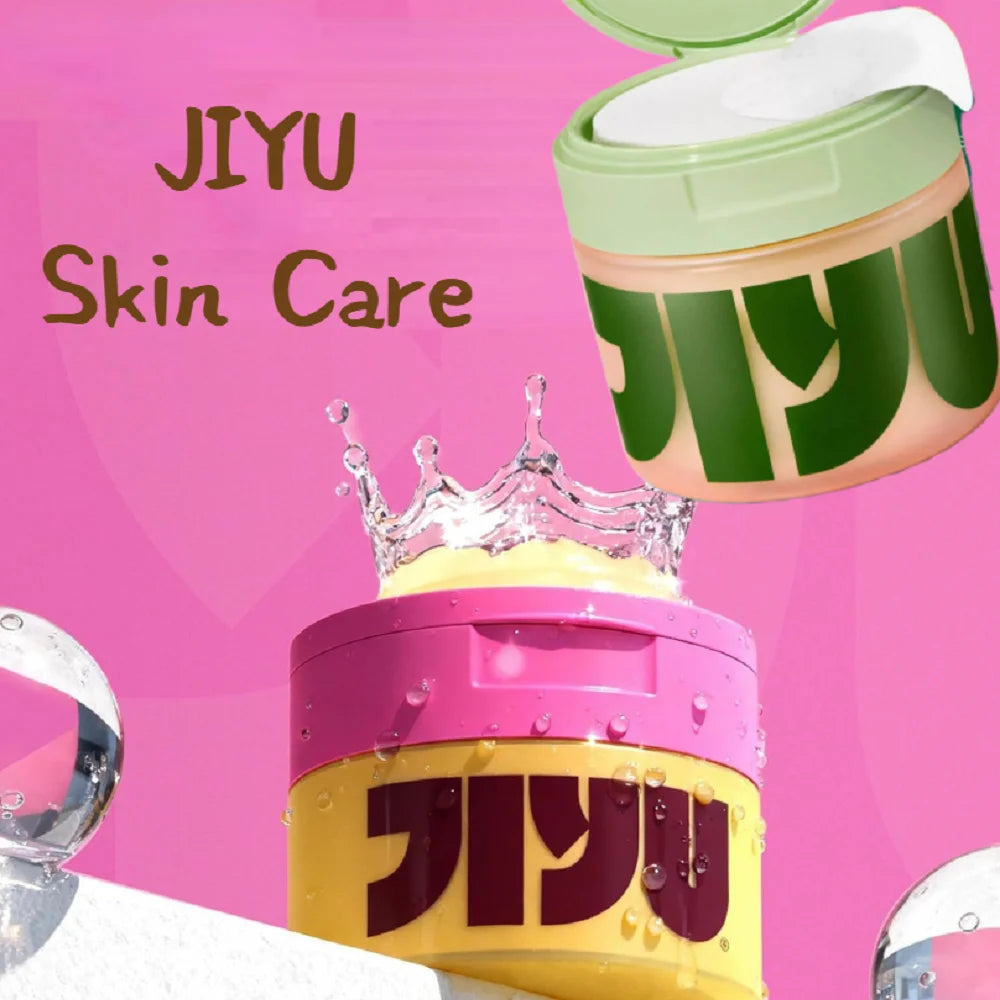 Jiyu Daily Purifying Toner Pads - 100 Days Of Glowing Skin | K-Beauty Glow & Smoothing