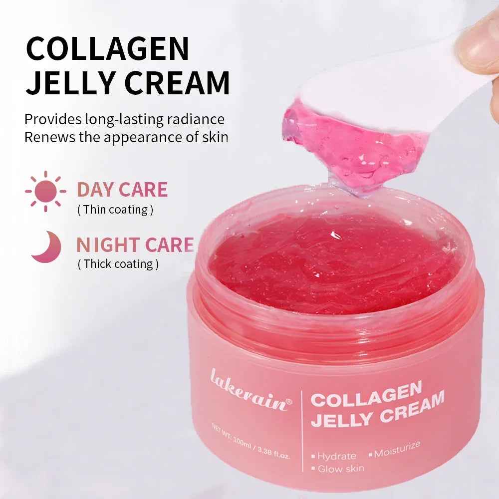 lakerain 24h Glass Skin Collagen Jelly Cream - Firming & Instant Glow